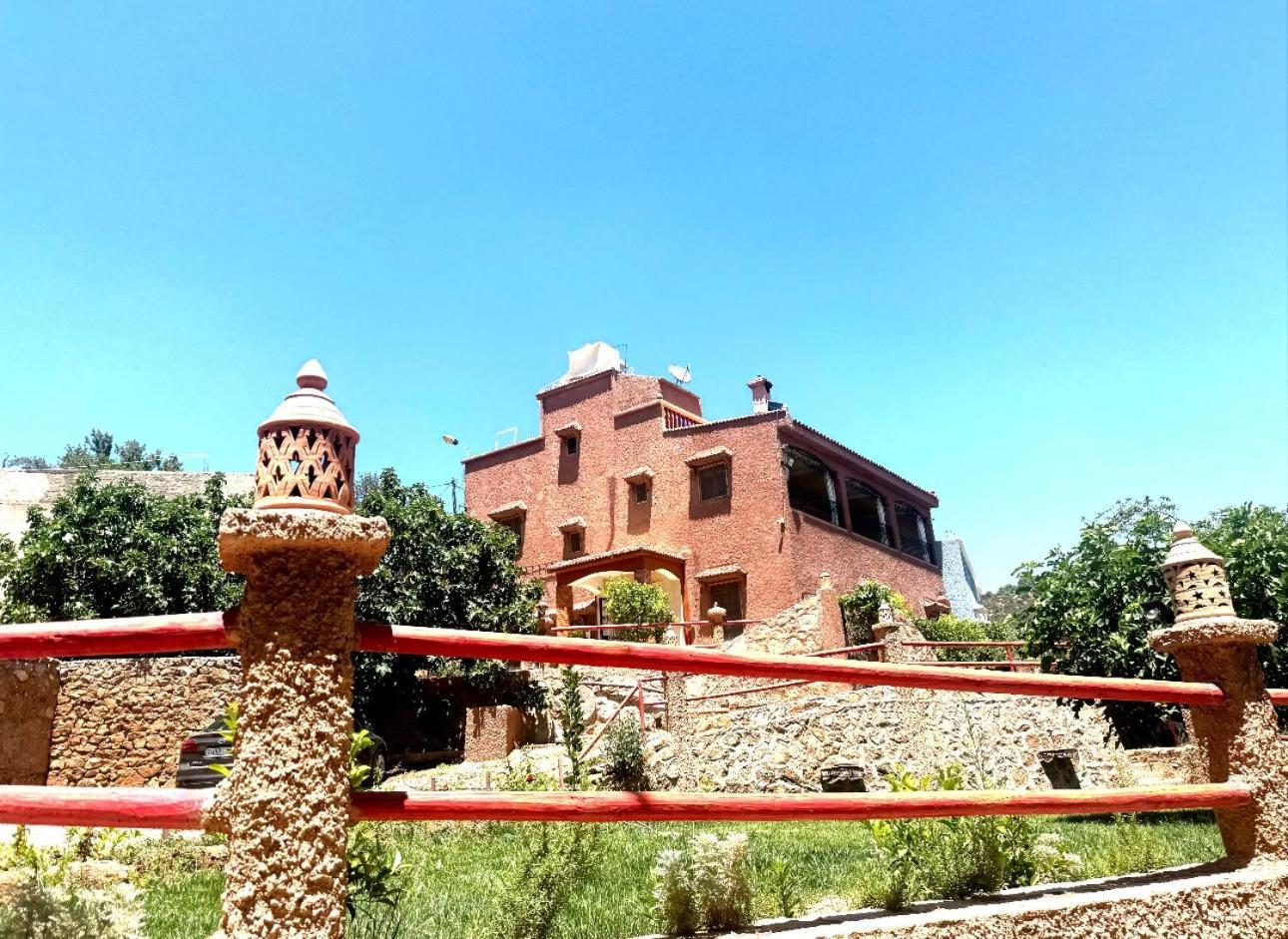 Gite Marbie Maison Rurale, Une Experience Naturelle Unique, Au Coeur Du Moyen Atlas, Maroc Kasba Tibouda Luaran gambar