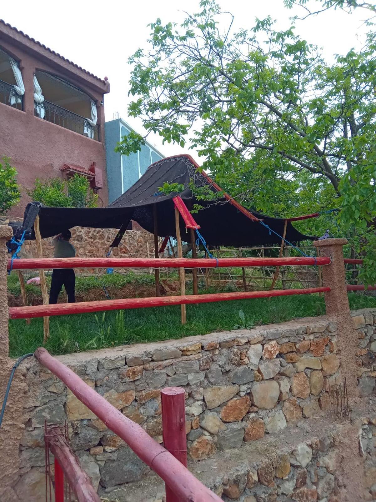 Gite Marbie Maison Rurale, Une Experience Naturelle Unique, Au Coeur Du Moyen Atlas, Maroc Kasba Tibouda Luaran gambar